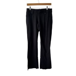 Bejeweled by Susan Fixel Sweatpant Women M Black Bling Flap Pocket Y2K 90s Bratz